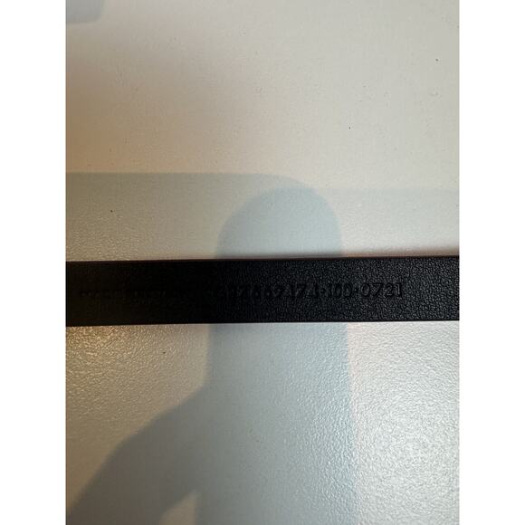 NWT! $445 YSL Saint Laurent Pitone Python Lacquer RED Cherry Skinny Belt 100 Cm - Picture 11 of 12